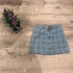 Jean Forever 21 Skirt